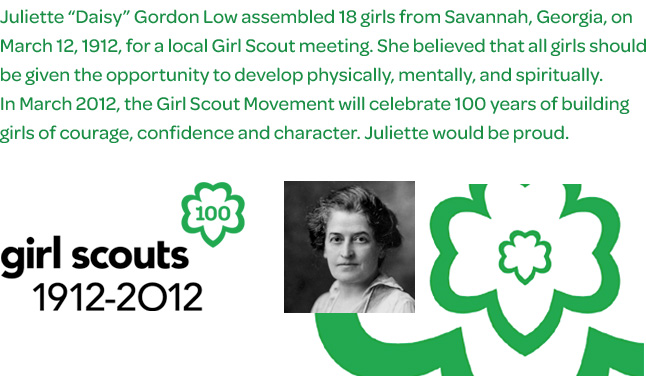 Girl Scouts 100th Anniversary