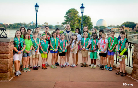 scouts at epcot